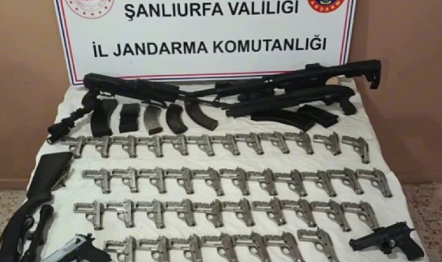 Urfa dahil 73 ilde ruhsatsız silah operasyonu!