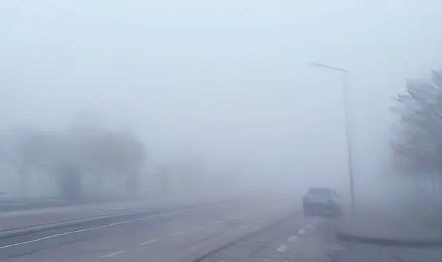 Urfa, sisli havanın etkisinde