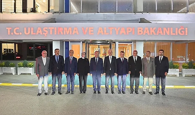 Urfa Vekilleri, Ulaştırma Bakanı ile görüştü