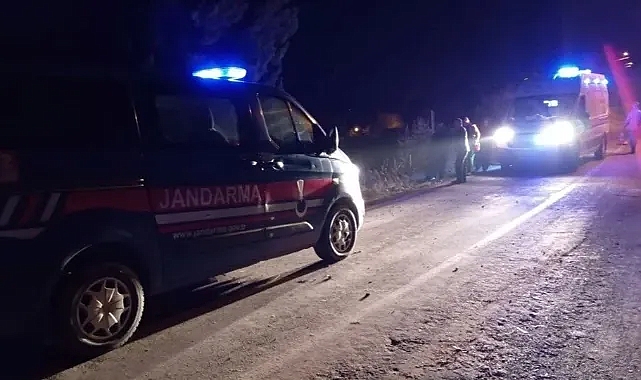 Yediği mantardan zehirlenen akrabasını hastaneye götürürken kaza yaptı