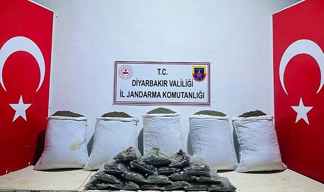 160 kilo esrar ele geçirildi