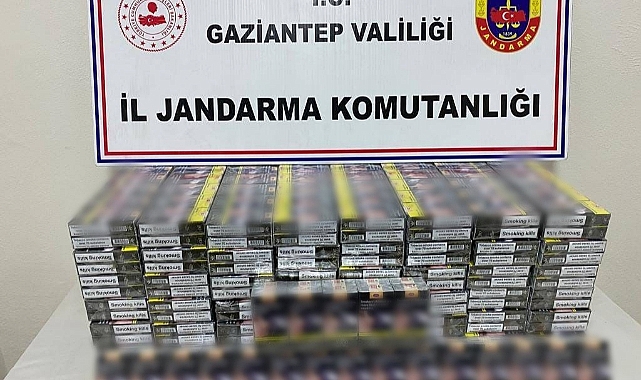 330 bin TL’lik kaçak sigara operasyonu