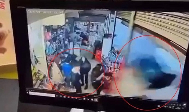 5 öğrencinin yaralandığı kaza kamerada