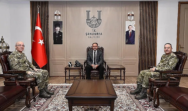 7. Kolordu Komutanı Şanlıurfa'da