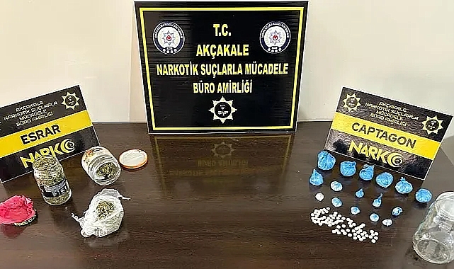 Akçakale'de uyuşturucu operasyonu