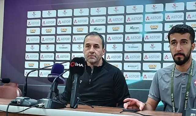 Boluspor Teknik Direktörü: Play off için mücadele ediyoruz !