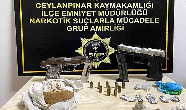 Ceylanpınar'da 'Hemedo' suç örgütüne operasyon