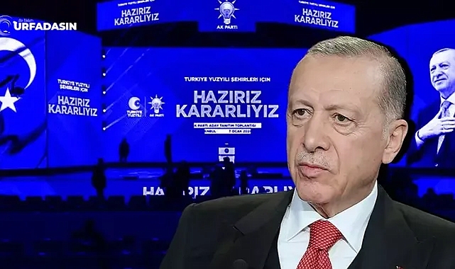 Erdoğan, Şanlıurfa Büyükşehir Belediye Başkan adayını açıkladı
