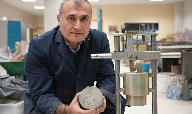 Geri dönüşüm malzemelerinden "balistik beton" üretildi
