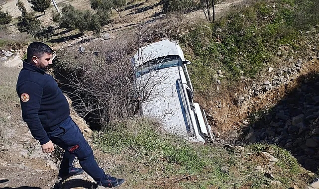 Haliliye'de kaza: Kontrolden çıktı, dereye uçtu
