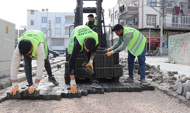 Haliliye’de üst yapı çalışmaları hummalı şekilde sürdürülüyor