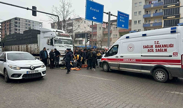 Karşıya geçmeye çalışan yaşlı adama tır çarptı