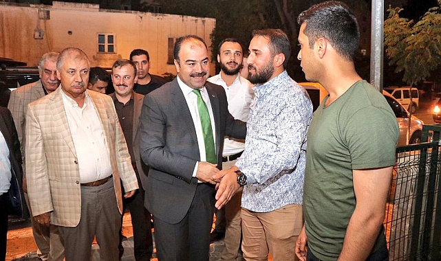 Nihat Çiftçi gece gündüz sahada