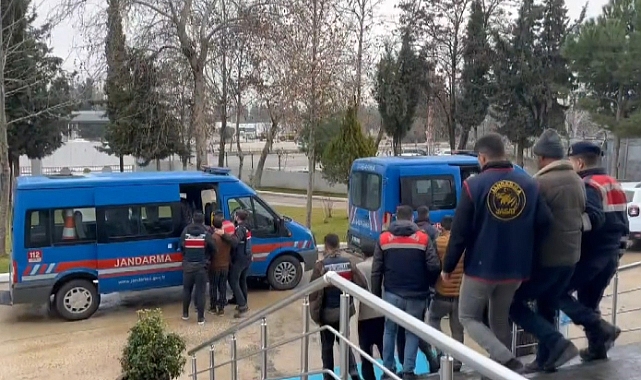 Nitelikli hırsızlık şüphelilerine kafes operasyonu: 9 gözaltı