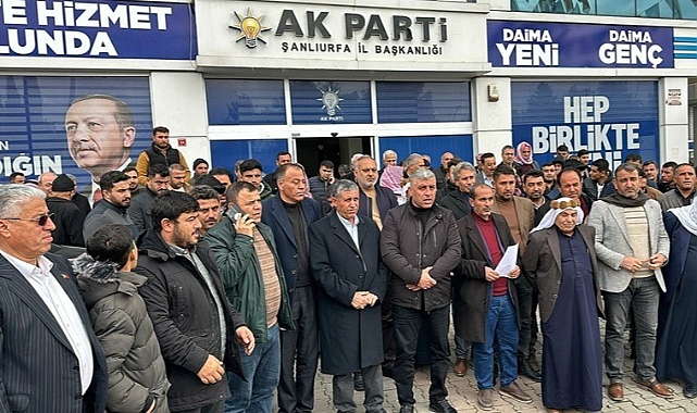 Şanlıurfa’da aday krizi: Aday olursa istifa ederiz