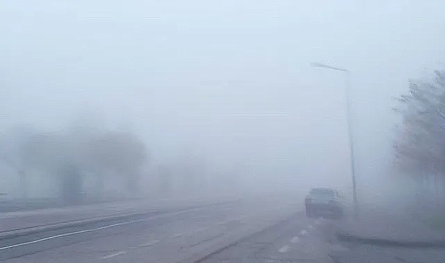 Şanlıurfa yoğun sisin etkisinde