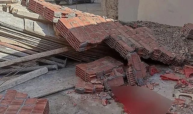 Siverek'te bahçe duvarı çöktü: 1 ölü, 1 yaralı