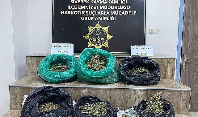 Siverek'te uyuşturucu operasyonu