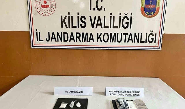 Taşınabilir şarj cihazına gizlenmiş uyuşturucu madde ele geçirildi