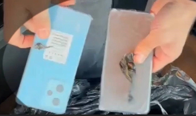 Tırda kaçak telefon ve sigara ele geçirildi