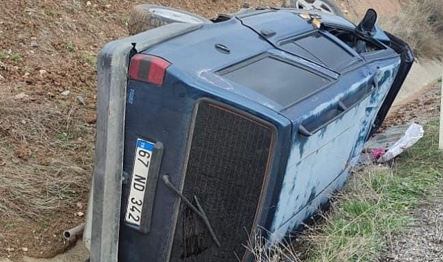 Trafik kazası: 2 yaralı