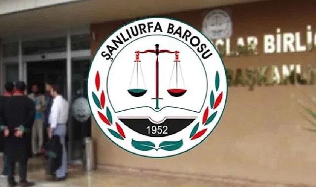 Urfa Barosu'ndan 'Seçmen Kaydırılması' açıklaması