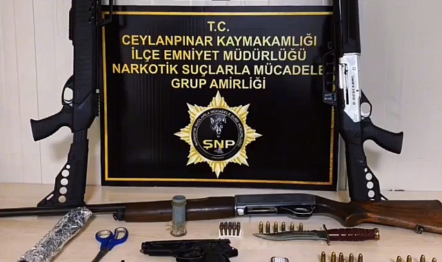 Urfa’da bir suç örgütü çökertildi