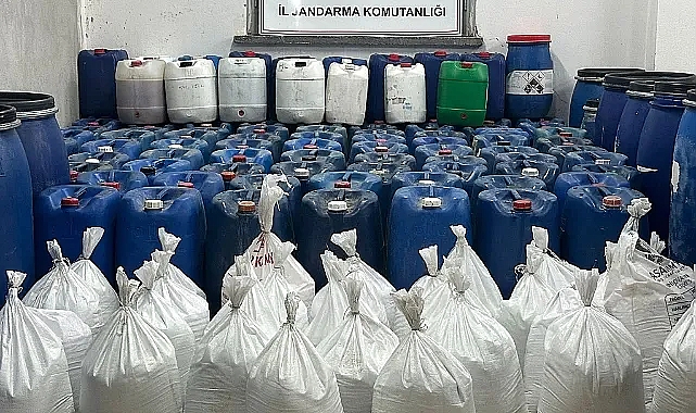 Urfa Jandarmadan 'sahte deterjan' operasyonu