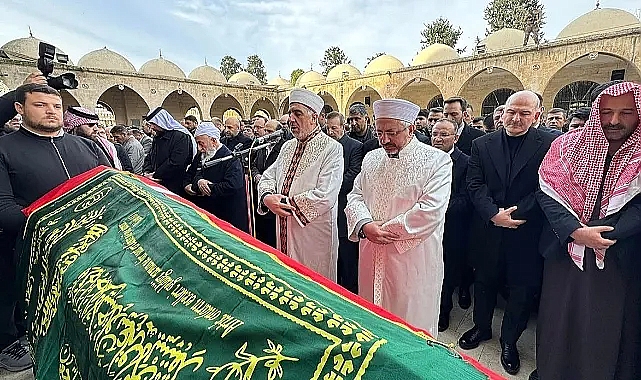 Urfalı eski vekil Halil Özcan, ebediyete uğurlandı
