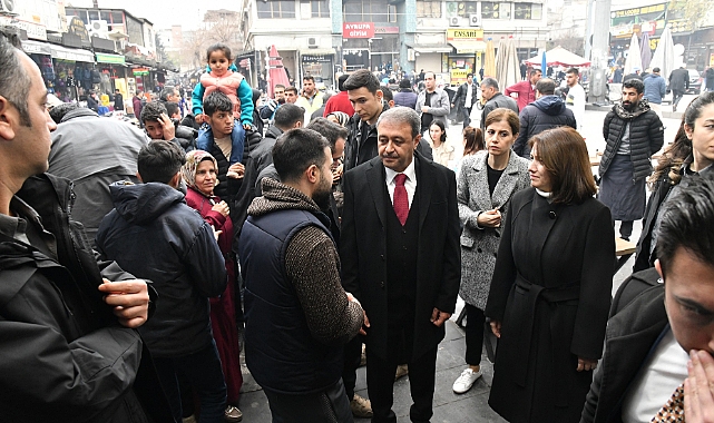 Vali Şıldak, bu kez tarihi çarşılar bölgesinde