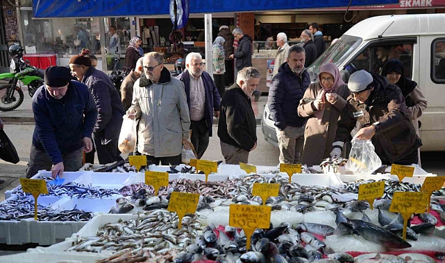 Vatandaşlar hamsiyi alırken fiyatına değil boyuna bakıyor