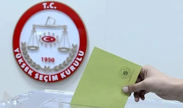 YSK seçime katılacak siyasi partilerin isimlerini açıkladı