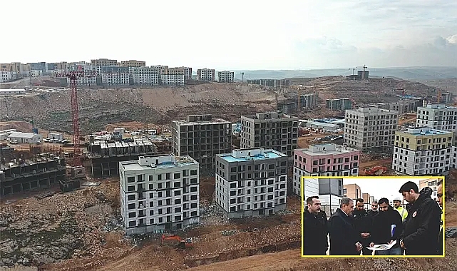 Deprem konutlar kura aşamasında