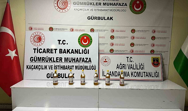 Gürbulak Gümrük Kapısı’nda yağ şişeleri içinde 6 tonu aşkın metamfetamin yakalandı