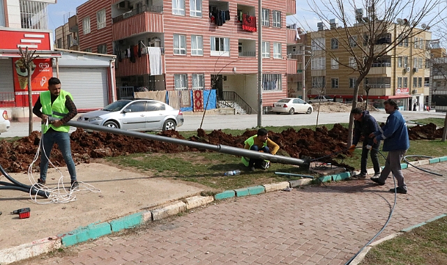 Haliliye’de park ve yeşil alanlar artıyor