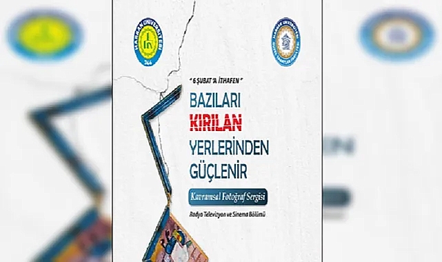 HRÜ'lü öğrenciler deprem temalı sergi düzenliyor
