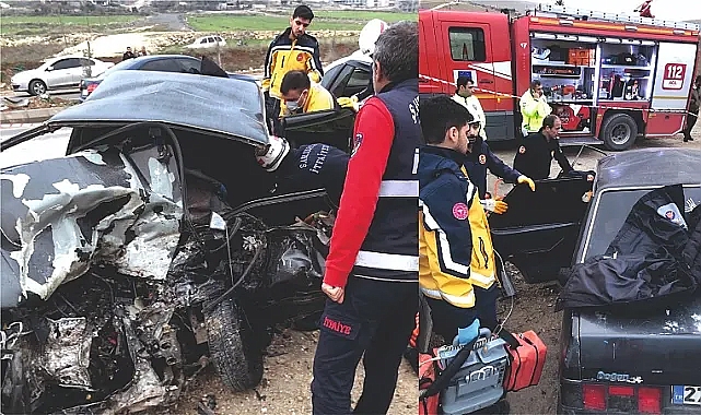 Karaköprü'de feci kaza: 1 ölü, 2 yaralı