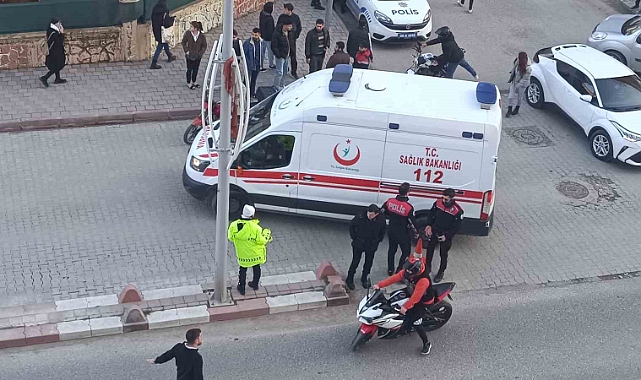 Motosikletin çarptığı kadın hayatını kaybetti