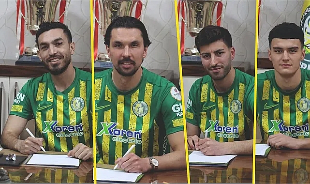 Şanlı takımdan 4 transfer birden