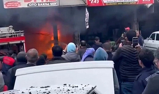 Tamirhanede LPG faciası