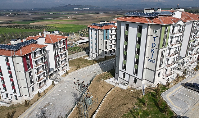 TOKİ konutları depremzedeleri bekliyor