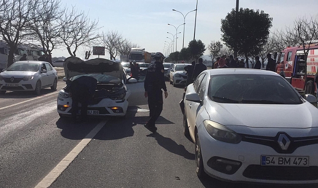 Urfa’da zincirleme trafik kazası: 11 yaralı 
