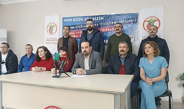Urfa Tabip Odası'ndan kanun teklifine tepki!