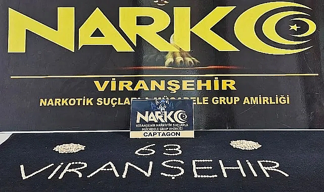 Viranşehir'de uyuşturucu operasyonu!