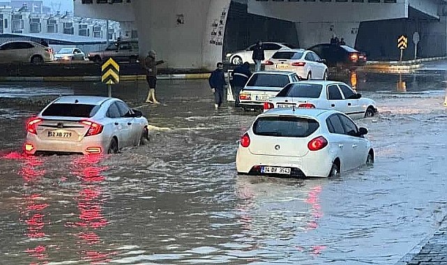 Yağmur yağdı, Eyyübiye'de altyapı yine çöktü