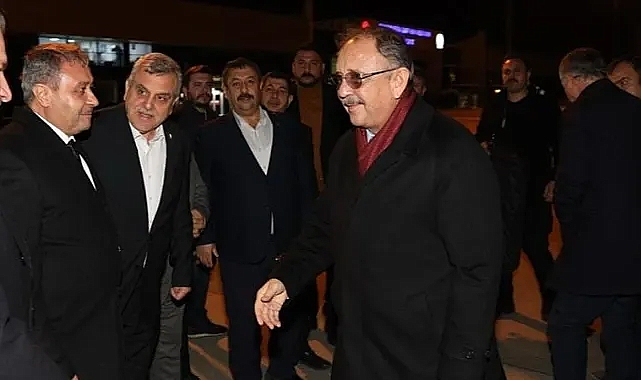Bakan Özhaseki Urfa'da