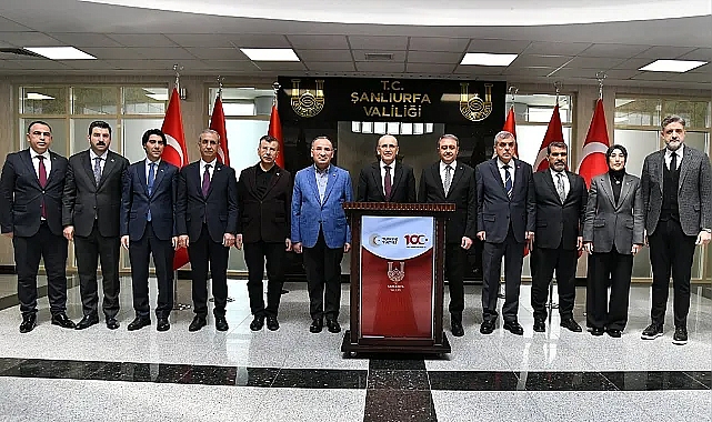 Bakan Şimşek'ten Vali Şıldak'a ziyaret