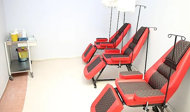Eğitim ve Araştırma Hastanesi'nde 'İnfüzyon Odası' kuruldu