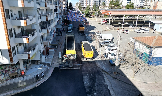 Halfeti ve Suruç’da sıcak asfalt çalışması