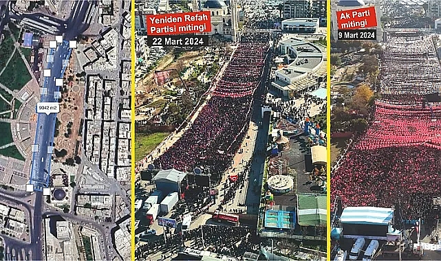 "Hangi parti ne kadar kalabalık topladı? Tartışması"